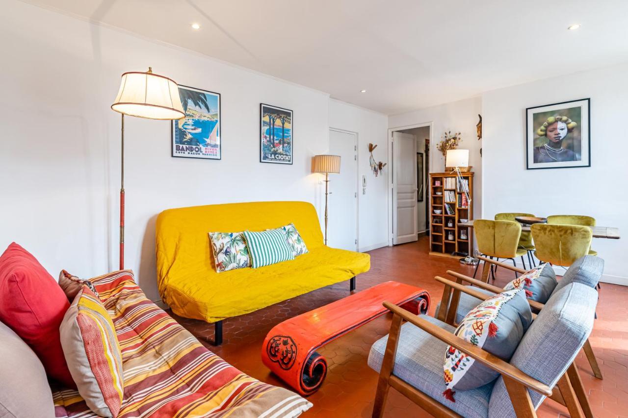 Balcon Filant, Vue 180, Store, Netflix, Clim ,Ascenseur, T2, Acces Avec Code Daire Marsilya Dış mekan fotoğraf